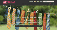 Desktop Screenshot of hibiscuscuisine.com